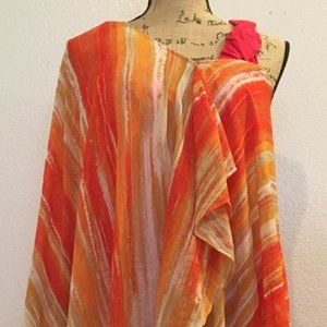 Caftan|Poncho Style Dress|Summer Sheer |One Size Fits All